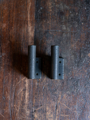 Anchor Ceramics Wall Hook Stain Charcoal (PAIR)