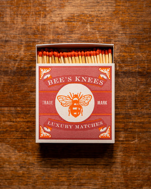 Archivist Bees Knees Matches in Square Matchbox