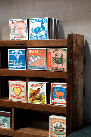 Archivist Taj Mahal Matches in Square Matchbox