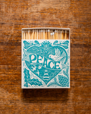 Archivist Peace Matches in Square Matchbox