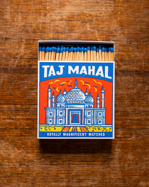 Archivist Taj Mahal Matches in Square Matchbox