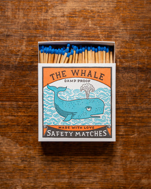 Archivist The Whale Matches in Square Matchbox
