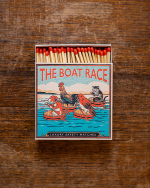 Archivist Boat Race Matches in Square Matchbox