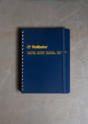 Delfonics Rollbahn Spiral Notebook Grid Large