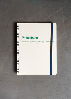 Delfonics Rollbahn Spiral Notebook Grid Large