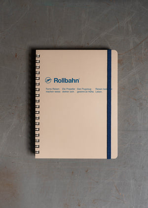 Delfonics Rollbahn Spiral Notebook Grid Large