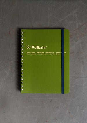 Delfonics Rollbahn Spiral Notebook Grid Large