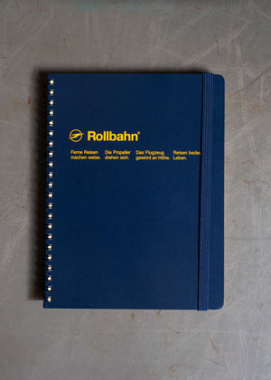 Delfonics Rollbahn Spiral Notebook Grid A5