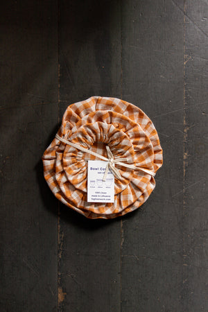 Fog Linen Work Bowl Covers Set of 3