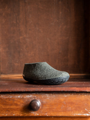 Glerups Wool The Black Rubber Shoe