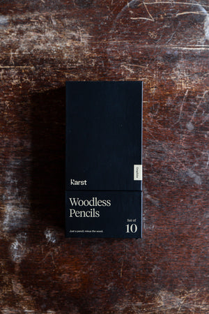 Karst Woodless Pencils HB -10 B Pack of 10