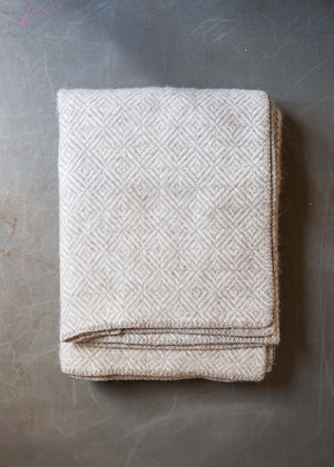Klippan Diamonds Wool Blanket 130x200cm