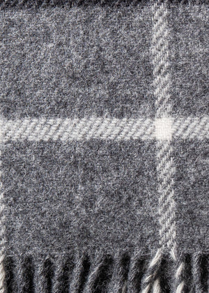 Klippan tartan brushed wool blanket 130×200cm