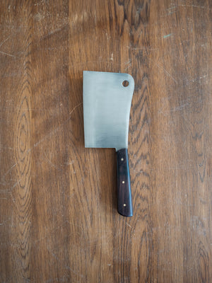 Lowe RE-Honed Kitchen Cleaver #09 - Rosewood