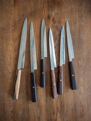 Lowe RE-Honed Kitchen Knife #07 - Japanese Ebony