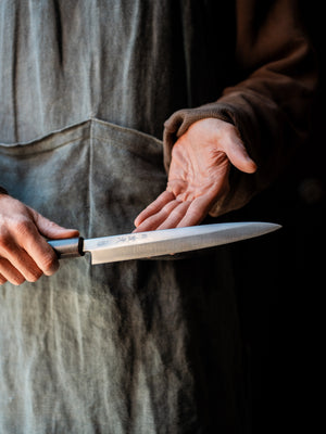Lowe RE-Honed Kitchen Knife #05 - Ringed Gidgee