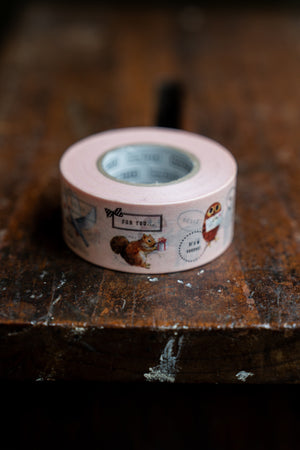 Masking Washi Tape w Print