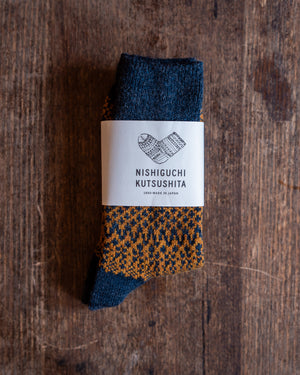Nishiguchi Kutsushita Oslo Wool Jacquard Socks