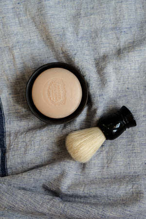 Panier Des Sens L'Olivier Shaving Set - Beard Soap and Bowl