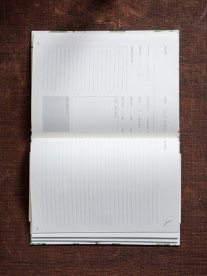 Papier Mushroom A5 Recipe Journal