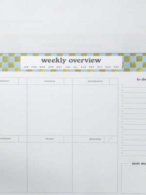 Papier Growth A5 Weekly Desk Planner