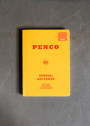 Penco General Notebook Grid B6