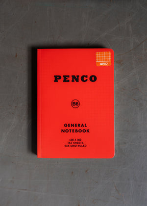 Penco General Notebook Grid B6