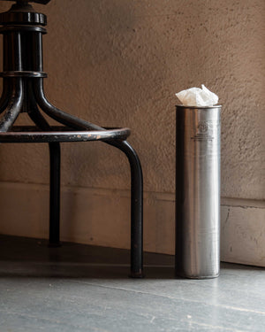 Puebco Recycled Steel Trash Cans