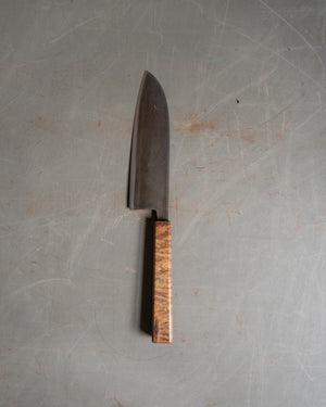 Lowe RE-Honed Kitchen Knife #40 - Curly Blackwood