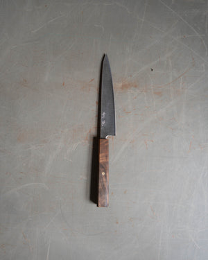 Lowe RE-Honed Kitchen Knife #44 - Curly Walnut