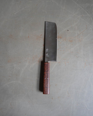 Lowe RE-Honed Kitchen Knife #50 - Red Mallee Burl