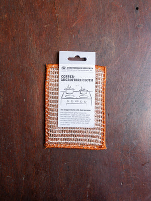 Redecker Copper Microfibre Cloth - Grey