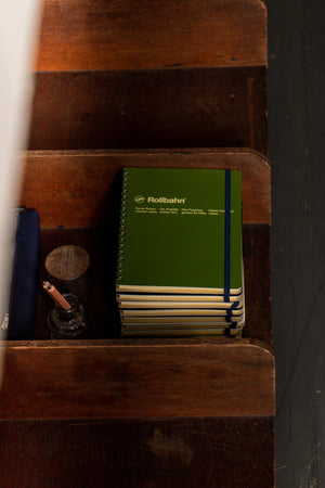 Delfonics Rollbahn Spiral Notebook Grid A5