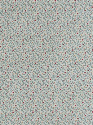 Maileg Gift Wrap Berry Branches Dusty Blue 10m