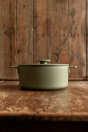 Serax - Surface Pot Camogreen by Sergio Herman