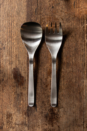 Sori Yanagi Salad Servers Set