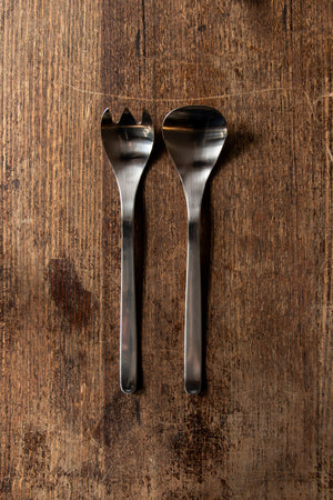 Sori Yanagi Salad Servers Set
