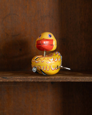 Tin Crazy Duck Wind Up