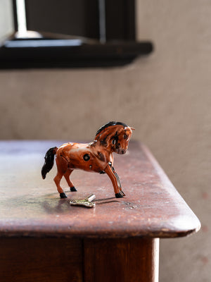 Tin Jumping Horse Toy
