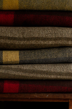 Swiss Army Style Wool Blanket