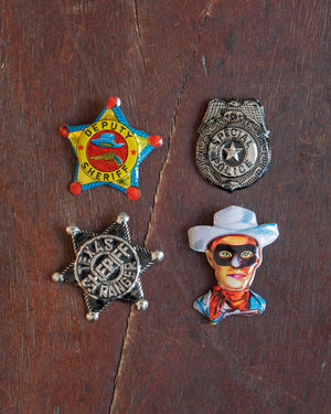 Wild West Tin Badges