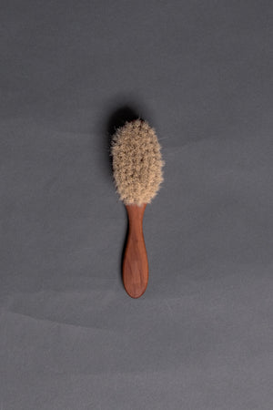 Redecker Baby Pear Wood Hair Brush - Plain