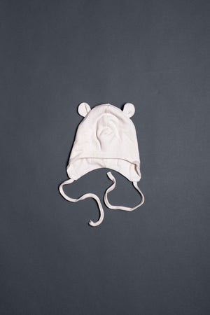 Fog Linen Work Organic Cotton Baby Pilot Hat