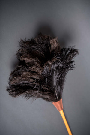 Redecker Ostrich Black Feather Dusters