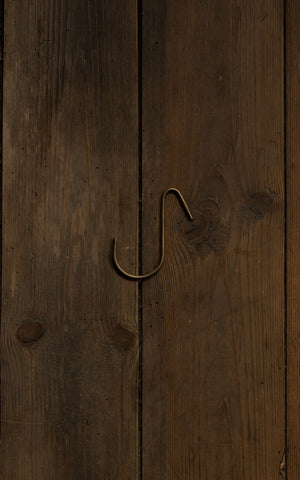 Fog Linen Work Brass J Hooks