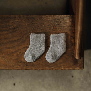 Fog Linen Work Baby Pile Socks