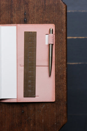 Lue Brass 5inch Ruler #28