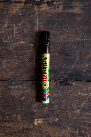 Artline 70 Permanent Marker Bullet 1.5mm Black