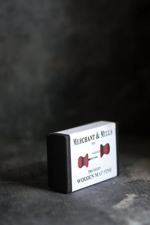Merchant & Mills Red Wooden Map Pins