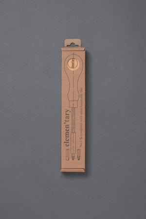 Elementary Design No1. Screwdriver Set (Large handles + 6 bits)
